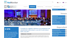Desktop Screenshot of en.netmonitor.cz